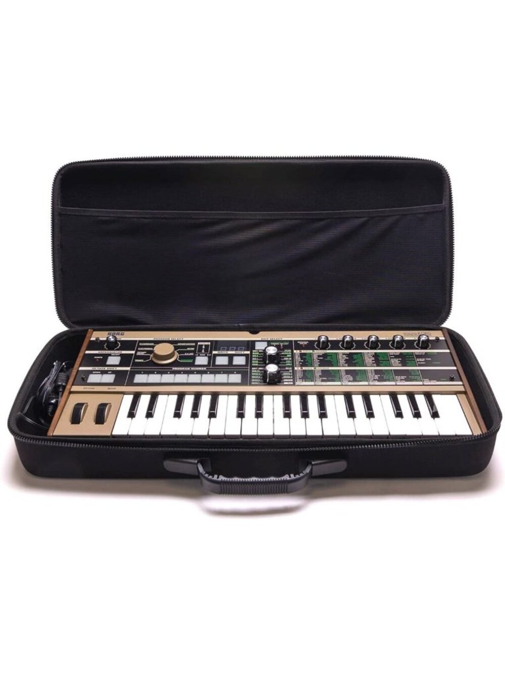 Compact Hard Case for Korg MicroKorg & MicroKorg 2 - Durable, Lightweight